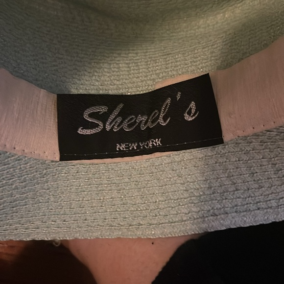 Vintage Sherel’s mint green straw hat - Picture 5 of 5